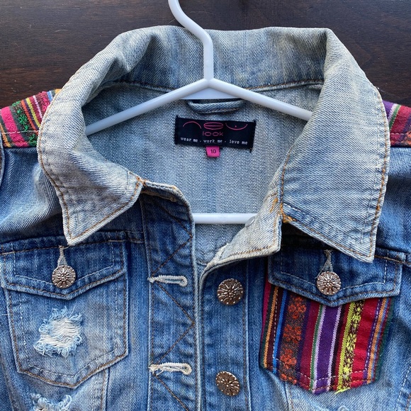 NEW LOOK (uk brand) denim vest - Picture 3 of 5